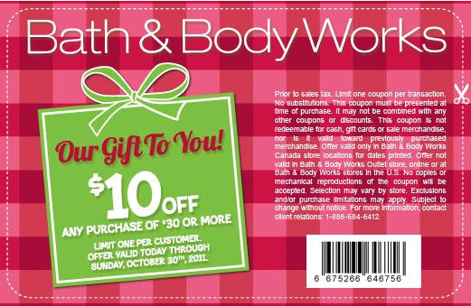 bath and body works store coupon canada